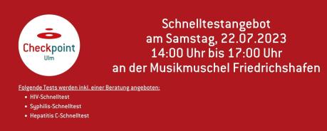 Schnelltestaktion CSD FN 23